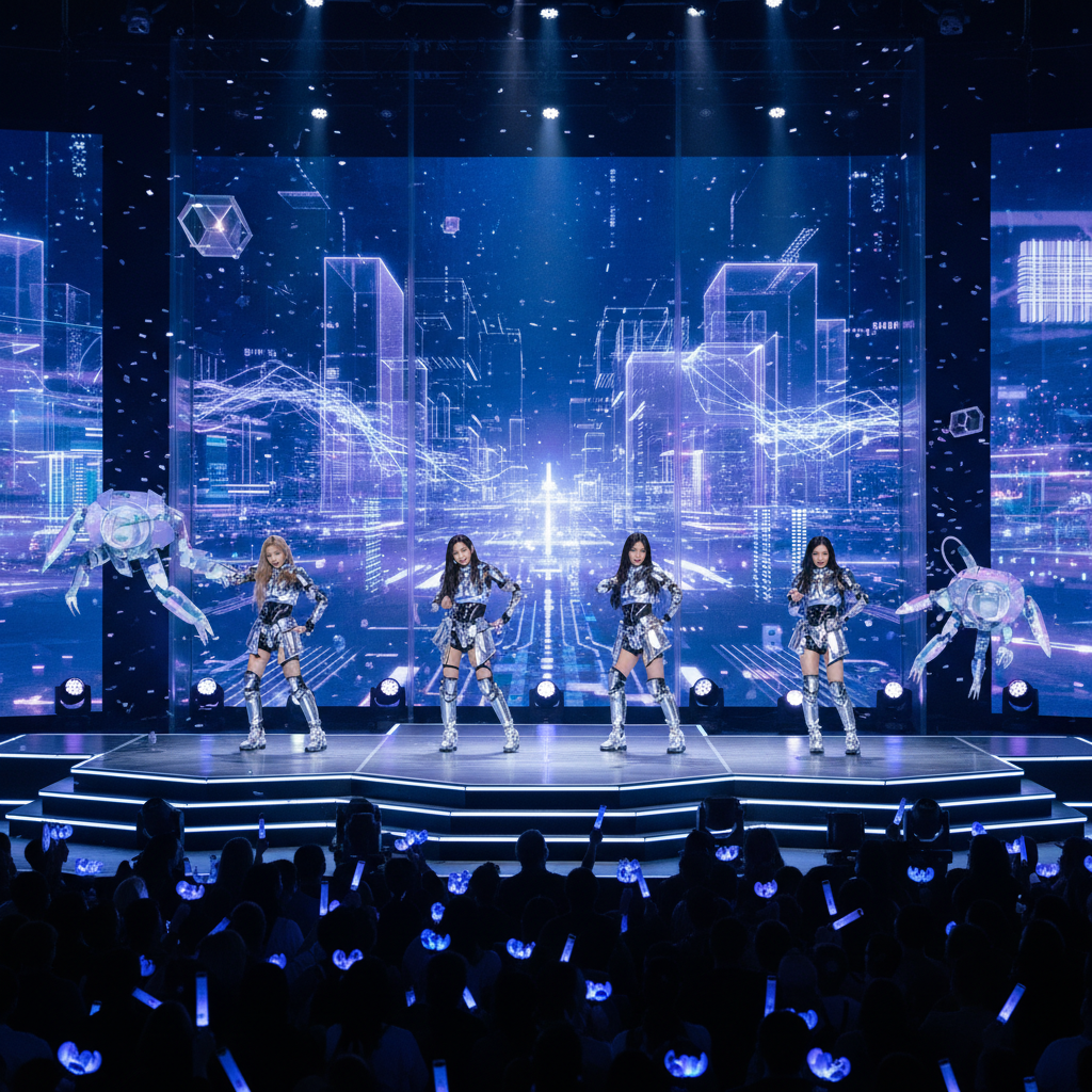 Hero image for: aespa's 2026 SYNK: HYPERLINE Tour: Redefining K-Pop with Futuristic Performances