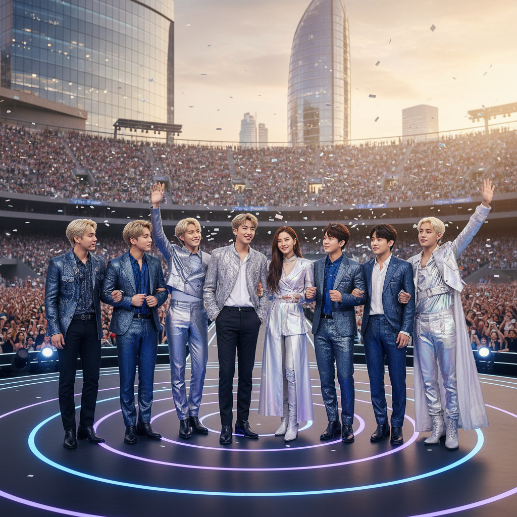 Hero image for: BTS in 2026: A Groundbreaking Collaboration with a Rising K-Pop Group Sparks Global Buzz