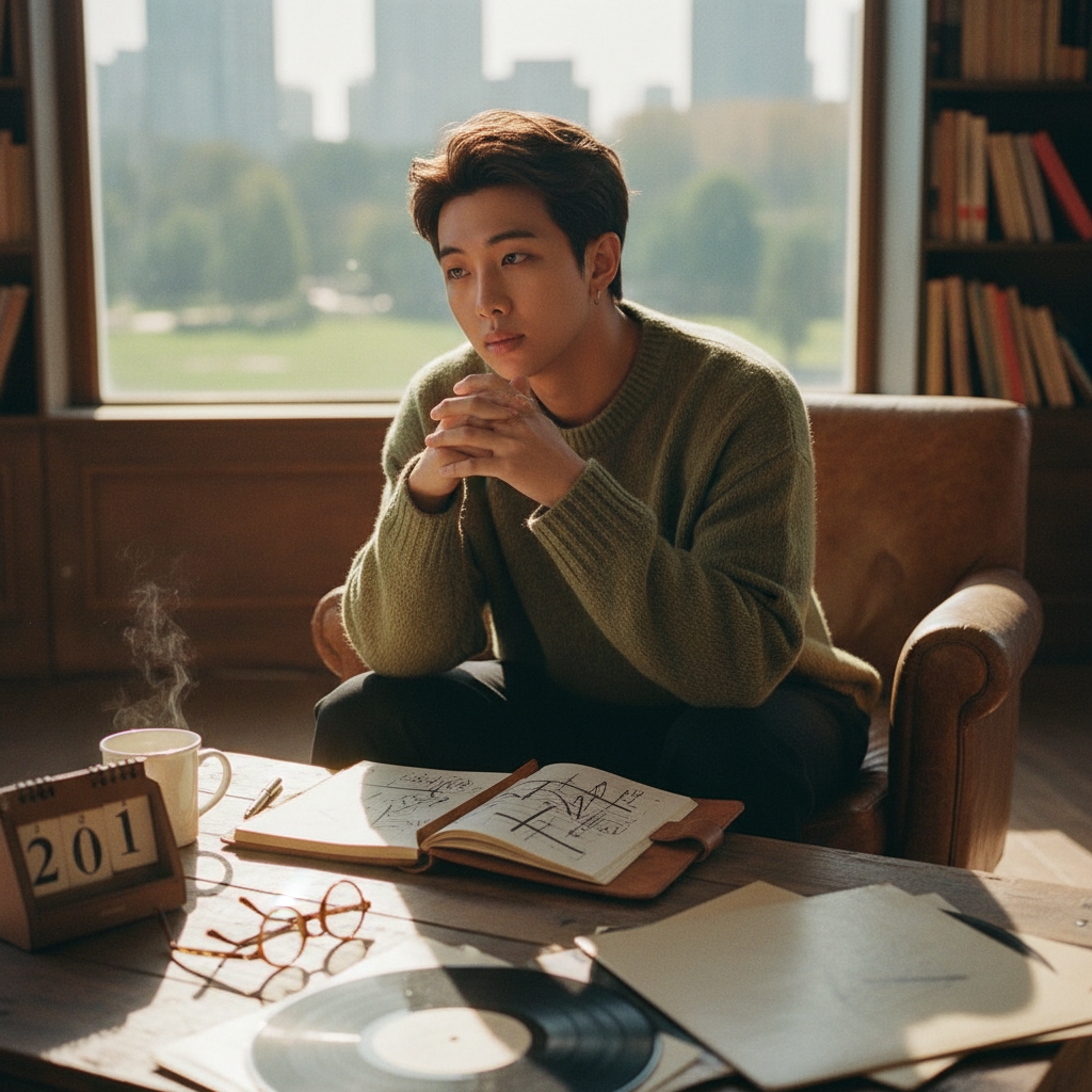 Hero image for: BTS's RM Drops Hints About Upcoming Solo Project in 2026: What Fans Can Expect