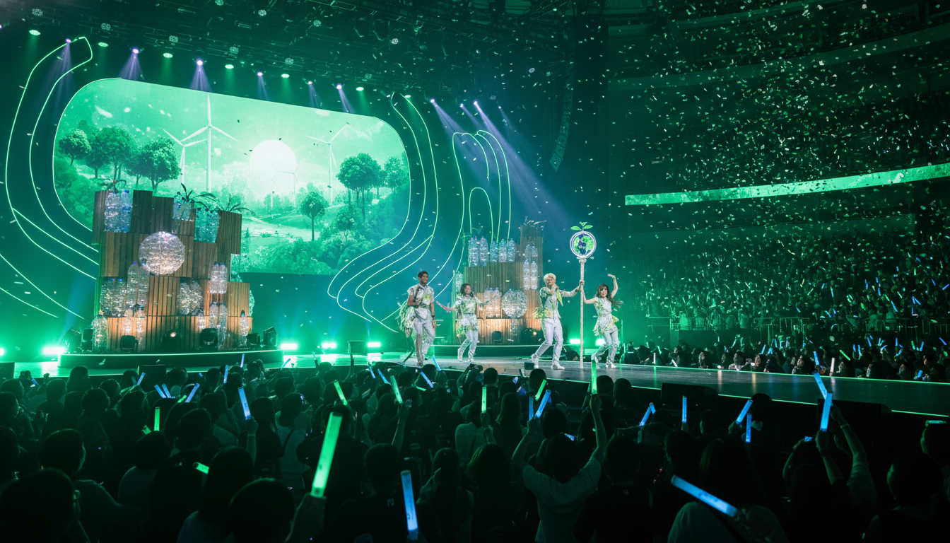 Hero image for: Green Lights on Stage: The Sustainable Evolution of K-pop Concerts in 2026